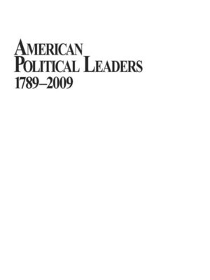cover image of American Political Leaders 1789-2009
